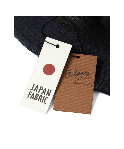 URBAN RESEARCH DOORS（アーバンリサーチドアーズ）の「OC ARMY HAT/corduroy-J（帽子・メンズ・NAVY/BROWN・FREE）」の7枚目の写真