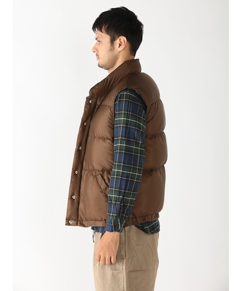 BEAVER（ビーバー）の「別注italian vest（ジャケット/アウター・メンズ・NAVY/BROWN・S/M）」の4枚目の写真