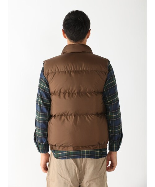BEAVER（ビーバー）の「別注italian vest（ジャケット/アウター・メンズ・NAVY/BROWN・S/M）」の5枚目の写真