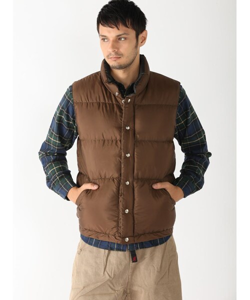 BEAVER（ビーバー）の「別注italian vest（ジャケット/アウター・メンズ・NAVY/BROWN・S/M）」の10枚目の写真