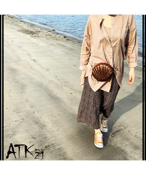 No Brand ノーブランド の シェル ショルダーバッグ 貝殻 クラッチバッグ 貝型 ポシェット かばん 鞄 かわいい おしゃれ ユニーク 人気アイテム レディース Nsb0502 ショルダーバッグ Wear