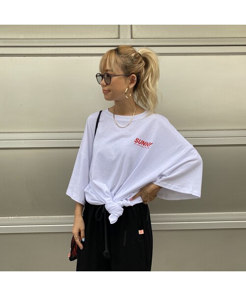 no brand(ノーブランド)の「カサカサBIGT「SUNNY」#0779(Tシャツ/カットソー・レディース・その他)」の10枚目の写真