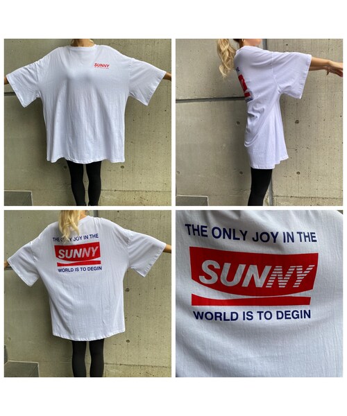 no brand(ノーブランド)の「カサカサBIGT「SUNNY」#0779(Tシャツ/カットソー・レディース・その他)」の11枚目の写真