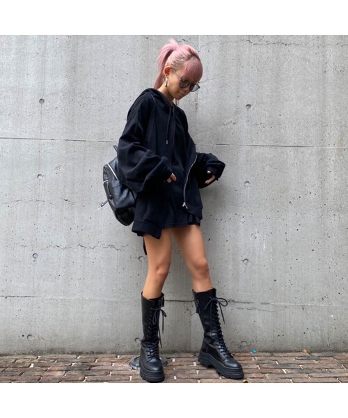 no brand（ノーブランド）の「フェイクレザーリュック｢Jobs｣#8325（バックパック/リュック・レディース・その他）」の3枚目の写真