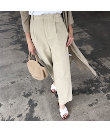 copine | リネンライク！ペグトップパンツ(2color）【クリックポスト対象商品】(その他パンツ)