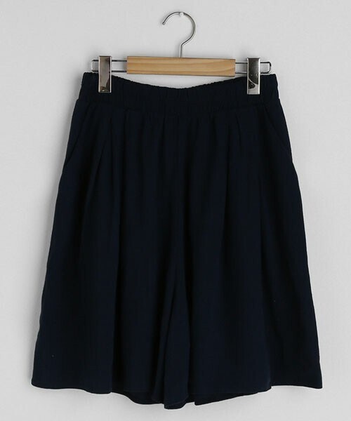 DHOLIC（ディーホリック）の「リネン混ショートパンツ（その他パンツ・レディース・ベージュ/ブルー/その他/ブラック/ブラウン・FREE）」の5枚目の写真