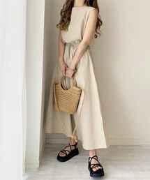 chocomee | リネンワンピース(ワンピース)