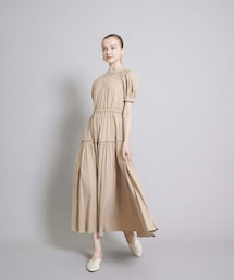 CASA FLINE（カーサフライン）の「ポイントスリーブロングワンピース