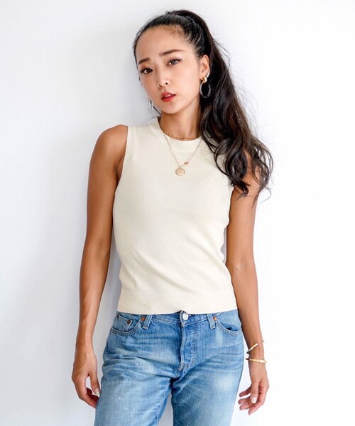 no brand（ノーブランド）の「シンプルサマーノースリーブプルオーバー・全10色（タンクトップ・レディース・その他）」の13枚目の写真