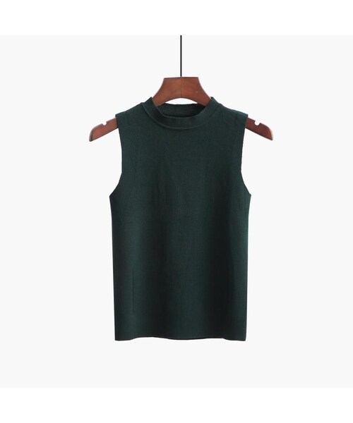 no brand（ノーブランド）の「シンプルサマーノースリーブプルオーバー・全10色（タンクトップ・レディース・その他）」の5枚目の写真