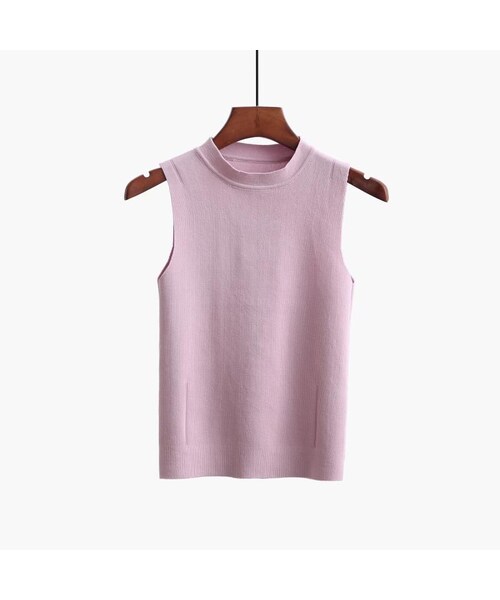 no brand（ノーブランド）の「シンプルサマーノースリーブプルオーバー・全10色（タンクトップ・レディース・その他）」の11枚目の写真