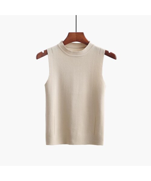 no brand（ノーブランド）の「シンプルサマーノースリーブプルオーバー・全10色（タンクトップ・レディース・その他）」の9枚目の写真