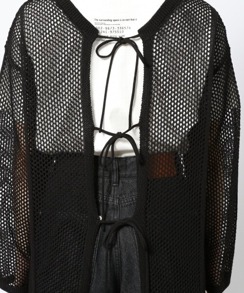 PAGEBOY（ページボーイ）の「２WAYメッシュアミワンピース（ワンピース/ドレス・レディース・ホワイト/ブラック/ベルベット・F）」の15枚目の写真