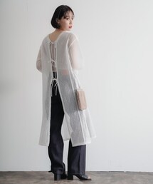 PAGEBOY | 【WEB先行予約】２WAYメッシュアミワンピース(ワンピース/ドレス)