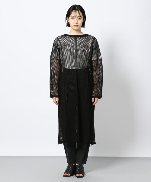 PAGEBOY（ページボーイ）の「２WAYメッシュアミワンピース（ワンピース/ドレス・レディース・ホワイト/ブラック/ベルベット・F）」の9枚目の写真