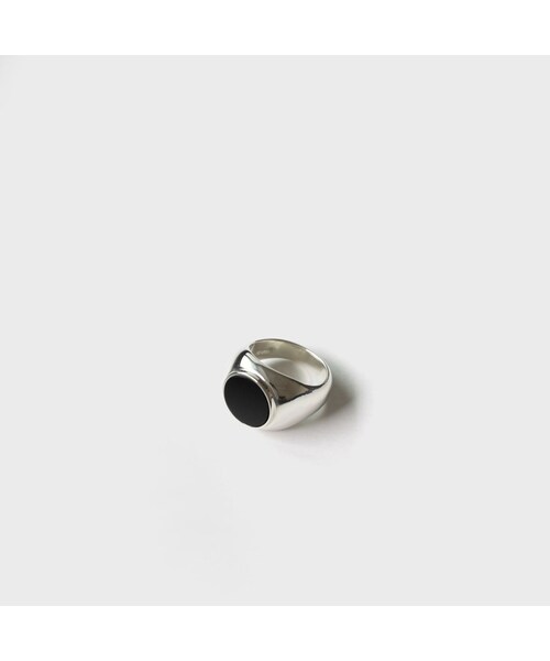 Handmade（ハンドメイド）の「KREIS ONYX ring（リング・メンズ・その他）」の3枚目の写真
