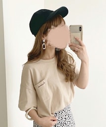 chocomee | ポケットロゴTee/short size(Tシャツ/カットソー)