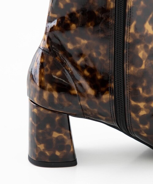 STUDIOUS(ステュディオス)の「スクエアトゥミドルブーツ(シューズ・レディース・WHITE/BLACK/BROWN/MULTI・1(23-23.5)/2(24-24.5)/3(25))」の20枚目の写真