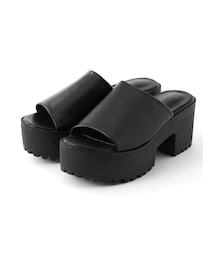 GRL | 厚底サボサンダル(サンダル)