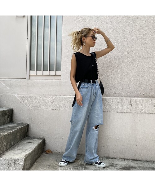 no brand（ノーブランド）の「なめらかノースリ｢HOT｣（タンクトップ・レディース・その他）」の4枚目の写真