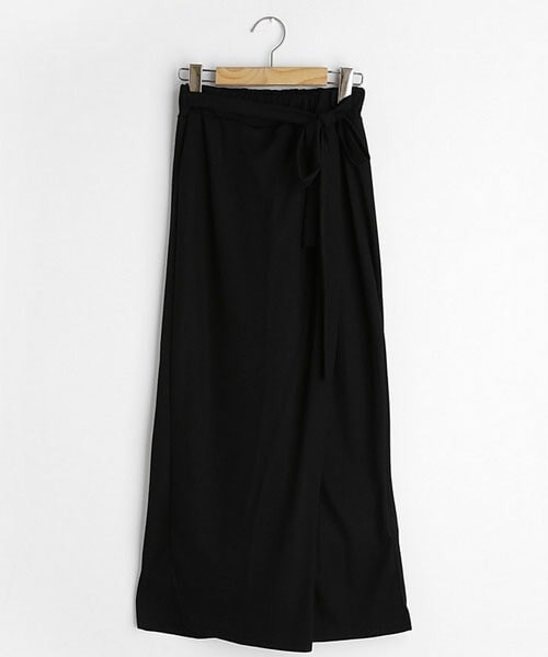 DHOLIC（ディーホリック）の「ラップイージーパンツ（その他パンツ・レディース・グレー/ブラック/イエロー・FREE）」の2枚目の写真