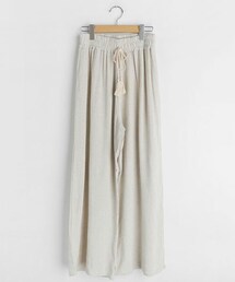 DHOLIC | タッセルストラップリネン混パンツ(その他パンツ)