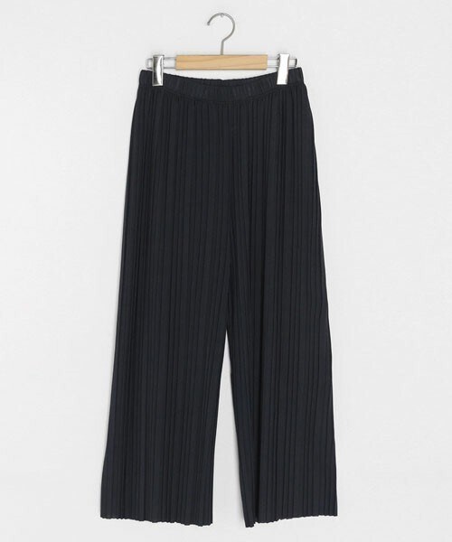 DHOLIC（ディーホリック）の「プリーツストレッチワイドパンツ（その他パンツ・レディース・ベージュ/その他/グレー/ブラック・FREE）」の3枚目の写真