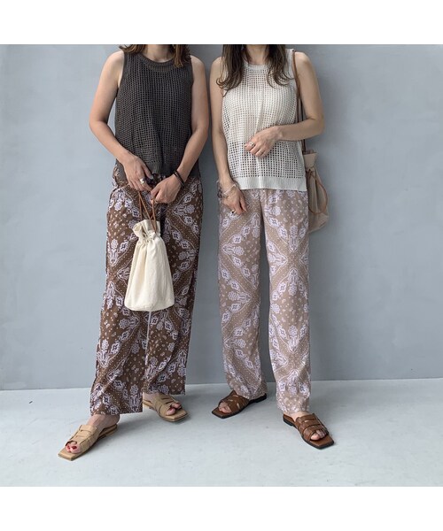 no brand（ノーブランド）の「メッシュニットベスト（ベスト・レディース・その他）」の8枚目の写真