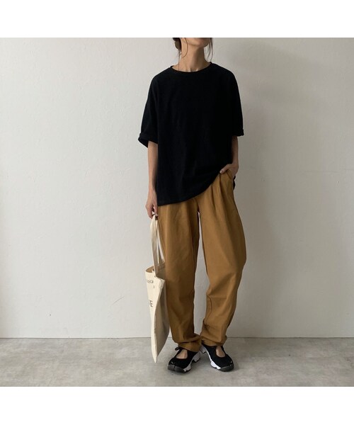 Lavish Gate（ラヴィッシュゲート）の「nh-tops-02169　self esteem check up worksheet　Tシャツ　ホワイト　ブラック（Tシャツ/カットソー・レディース・その他）」の4枚目の写真