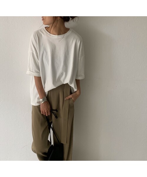 Lavish Gate（ラヴィッシュゲート）の「nh-tops-02169　self esteem check up worksheet　Tシャツ　ホワイト　ブラック（Tシャツ/カットソー・レディース・その他）」の6枚目の写真