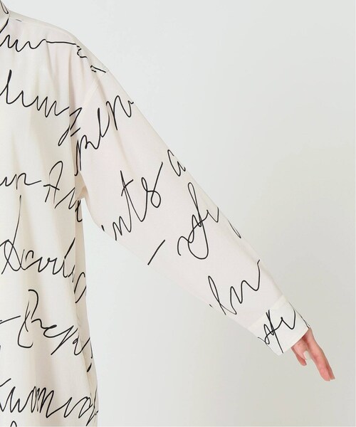 VERMEIL par iena（ヴェルメイユパーイエナ）の「線描きプリントシャツ  