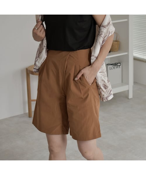 Lavish Gate（ラヴィッシュゲート）の「nh-bottoms-02070　カシュクールデザイン ショートパンツ（その他パンツ・レディース・その他）」の10枚目の写真