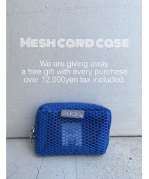 Mesh card case Present !! Over ¥12,000（送料別）