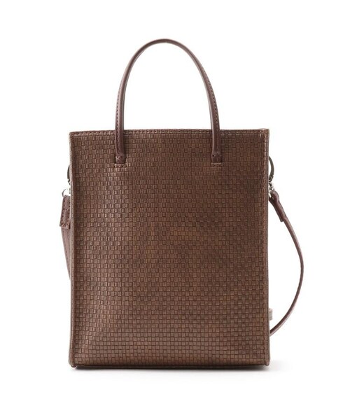 OZOC（オゾック）の「イントレチャート風ミニショルダー（バッグ・レディース・ブラック(019)/ブラウン(042)/ブルー(092)/アイボリー(004)・00(FREE)）」の7枚目の写真