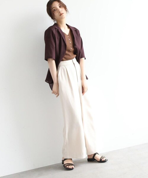 OZOC（オゾック）の「リザード柄コードサンダル（その他・レディース・ブラック(019)/ブラウン(042)・35(23.5cm)/45(24.5cm)）」の11枚目の写真