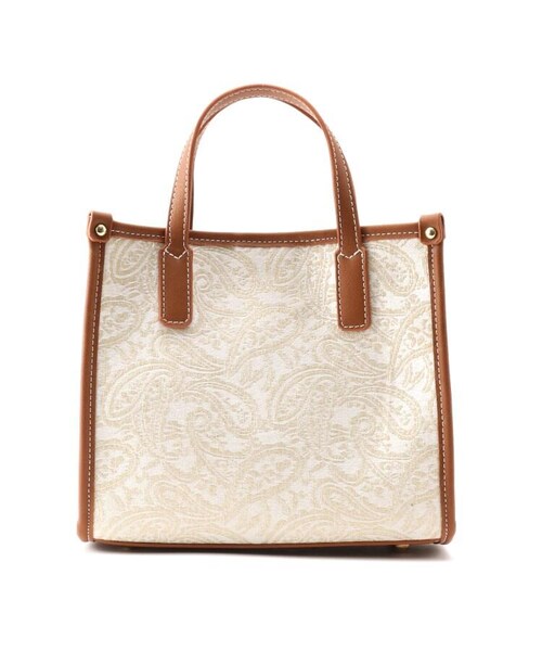 OZOC（オゾック）の「ゴブラン2WAYトート（バッグ・レディース・アイボリー(104)/ベージュ(152)・00(FREE)）」の3枚目の写真