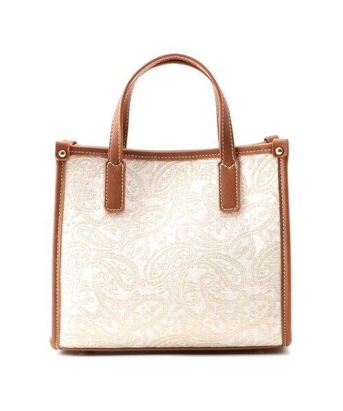 OZOC（オゾック）の「ゴブラン2WAYトート（バッグ・レディース・アイボリー(104)/ベージュ(152)・00(FREE)）」の5枚目の写真