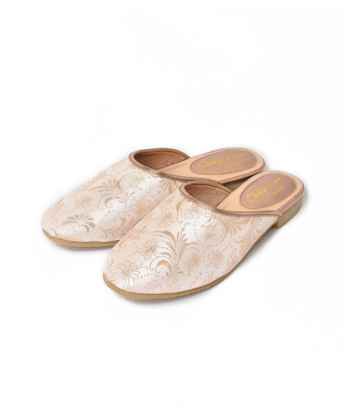 w closet（ダブルクローゼット）の「チャイナスリッパ（シューズ・レディース・シルバー/ゴールド/ブラック・M/L/FREE）」の2枚目の写真