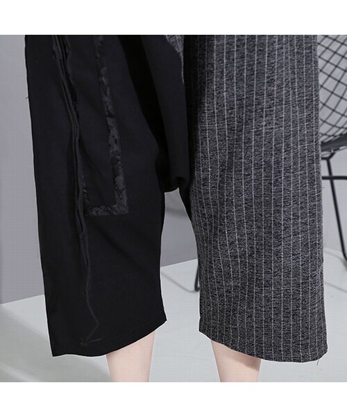 no brand（ノーブランド）の「サリエルパンツ 9分丈 クロップド