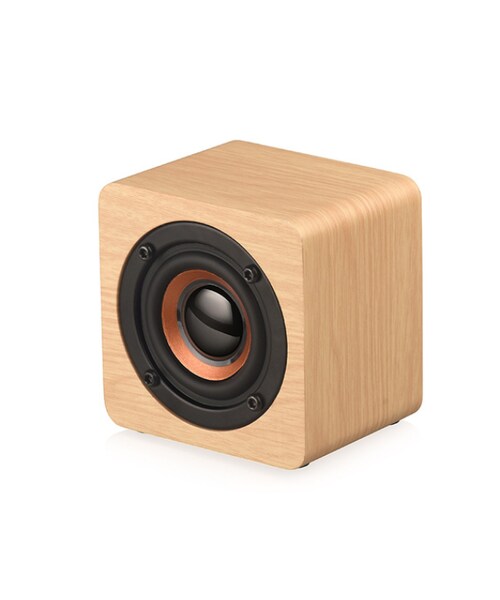 no brand（ノーブランド）の「Bluetoothポータブルスピーカー 木製高