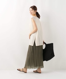IENA（イエナ）の「オーガンジーランダムプリーツスカート◇（）」 - WEAR