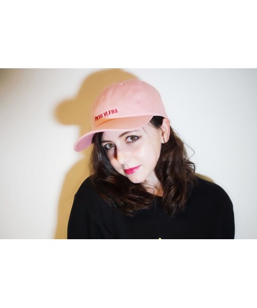 no brand（ノーブランド）の「「PLVS VLTRA」Curve cap（キャップ