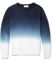 Acne Studios | Acne Studios College Dip-Dye Loopback Cotton-Jersey Sweatshirt(スウェット)
