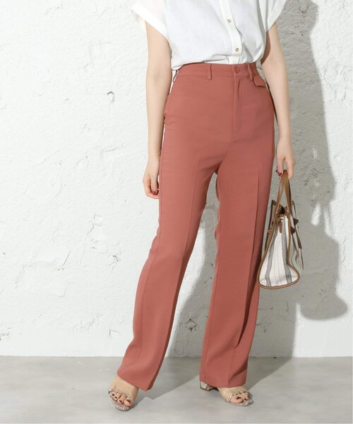 B.C STOCK（ベーセーストック）の「スソフレアパンツ◆（パンツ・ブラウン/フリー/取り寄せ）」の3枚目の写真