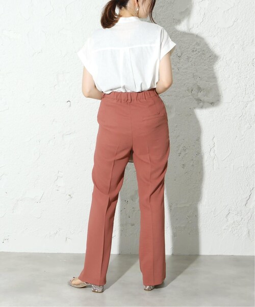 B.C STOCK（ベーセーストック）の「スソフレアパンツ◆（パンツ・ブラウン/フリー/取り寄せ）」の14枚目の写真