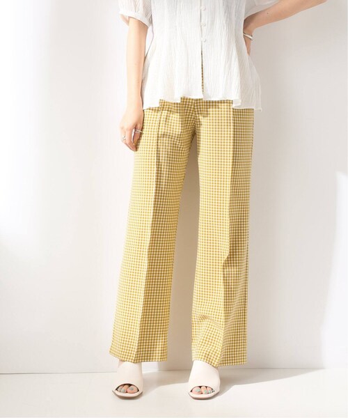 U by SPICK&SPAN（ユーバイスピックアンドスパン）の「フロントボタンパンツ◆（パンツ・イエロー A/34/残り1点/36/38/残り2点）」の17枚目の写真