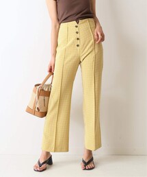 U by SPICK&SPAN | フロントボタンパンツ◆(パンツ)