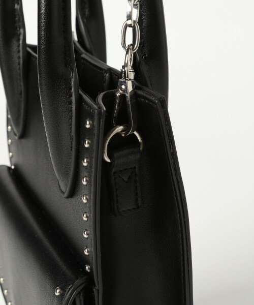 PAGEBOY（ページボーイ）の「スタッズショルダー（バッグ・レディース・オフホワイト/ブラック/バイオライム・FREE）」の18枚目の写真