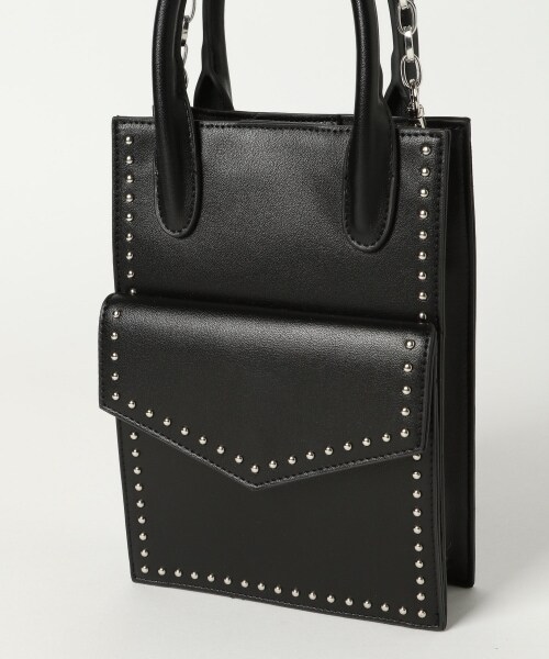 PAGEBOY（ページボーイ）の「スタッズショルダー（バッグ・レディース・オフホワイト/ブラック/バイオライム・FREE）」の19枚目の写真