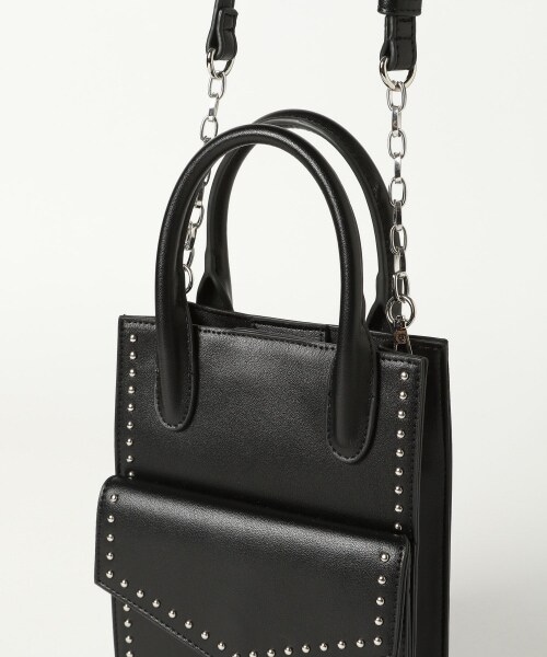 PAGEBOY（ページボーイ）の「スタッズショルダー（バッグ・レディース・オフホワイト/ブラック/バイオライム・FREE）」の16枚目の写真